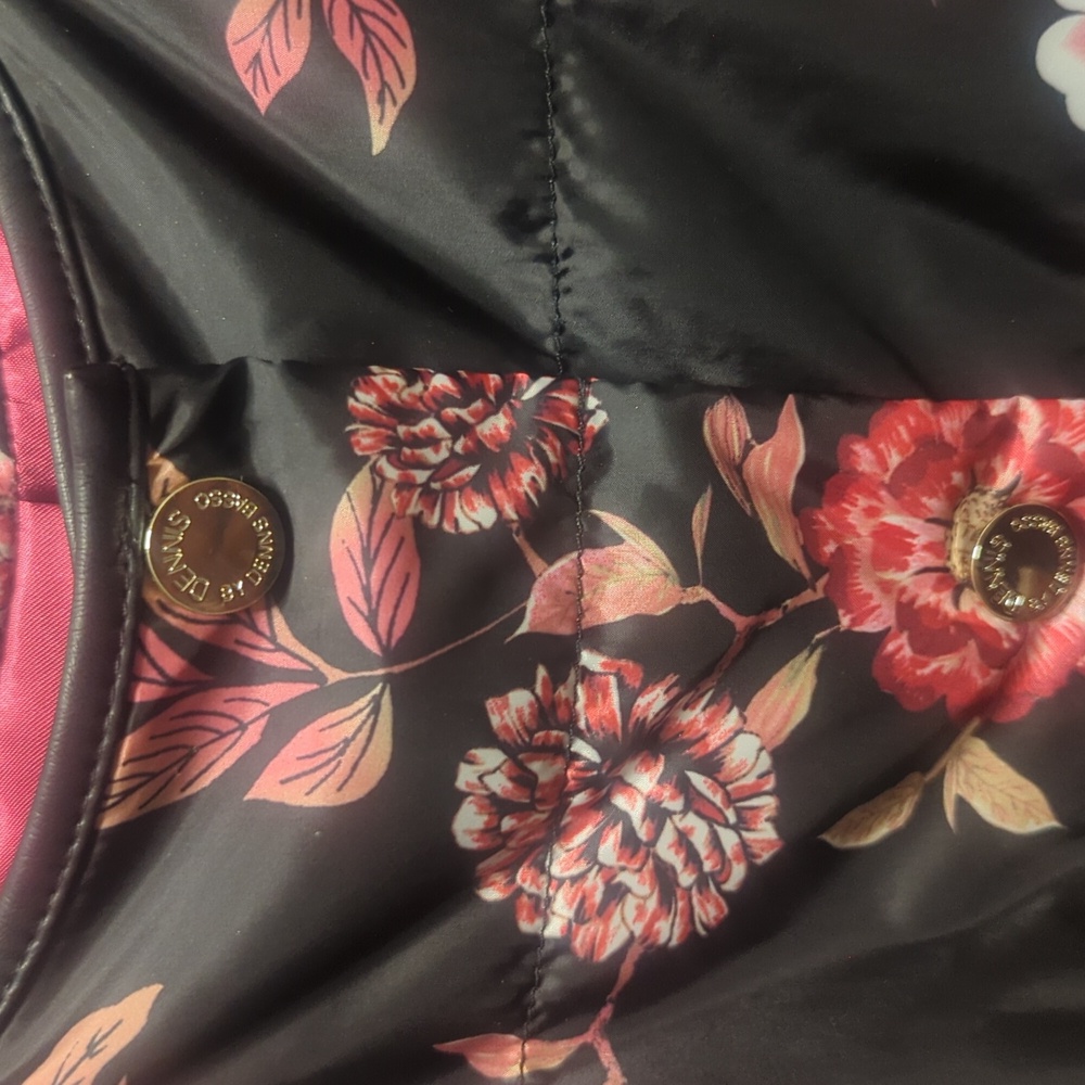 Dennis By Dennis Basso Women's Light Jacket Floral Print Sz XL - Picture 4 of 8